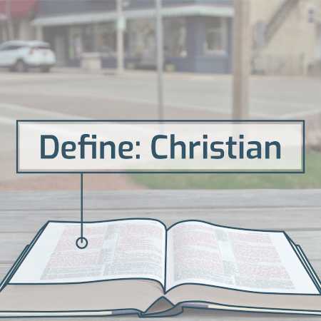 Define Christian - Rest in Jesus