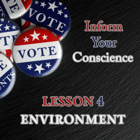 Inform Your Conscience 4 - Environment