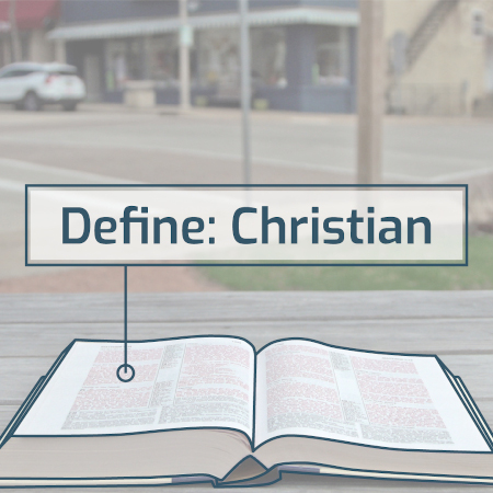 Define Christian - Trust God to Provide